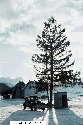 Din cutia cu amintiri partea 1-a - Ca bonus, inca o poza cu masina din Poiana Brasov - Classic corner