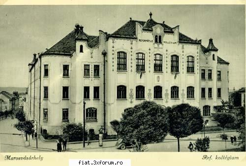 Din cutia cu amintiri partea 1-a - Tg. Mures anii 1930-liceul - Classic corner