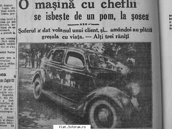 Din cutia cu amintiri partea 1-a - Accident in anii 30 - Classic corner