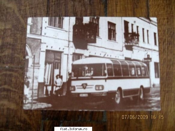 Din cutia cu amintiri partea 1-a - carte postala intitulata Autobuzul TV-2 U - Classic corner