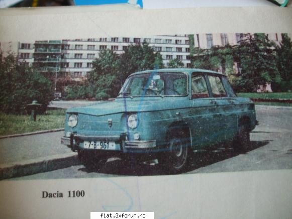 Din cutia cu amintiri partea 1-a - Poza de epoca cu Dacia 1100 - Classic corner