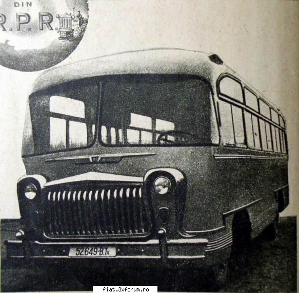 Din cutia cu amintiri partea 1-a - primul autobuz romanesc, MTD, in 1955, fabricat - Classic corner