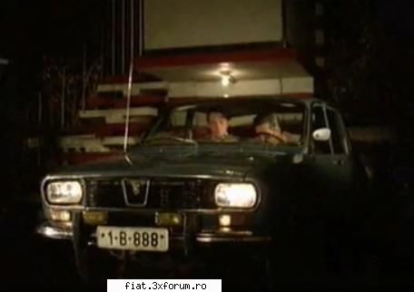 Din cutia cu amintiri partea 1-a - Tot din film, o Dacie cu un numar foarte tare - Classic corner
