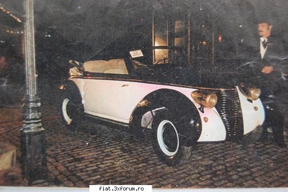 Din cutia cu amintiri partea 1-a - Fiat 1500 Cabrio 1937 - Classic corner