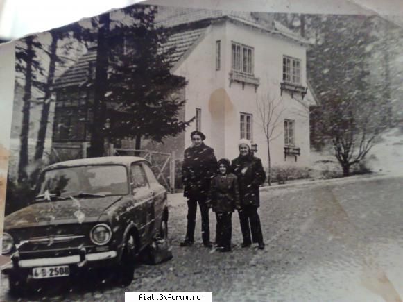 Din cutia cu amintiri partea 1-a - Cu Fiatul 850 (roşu) al familiei, cred ca - Classic corner