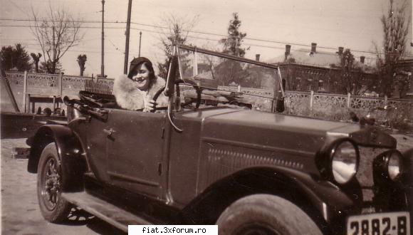 Din cutia cu amintiri partea 1-a - 1927 FIAT 509A Spyder - Classic corner