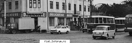 Din cutia cu amintiri partea 1-a - Un colt in Bucuresti, 1978. Fiat cu numere de - Classic corner