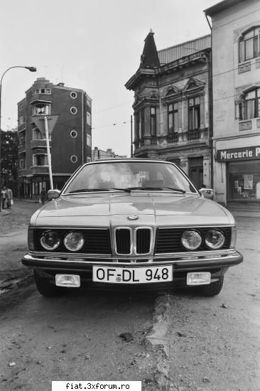 Din cutia cu amintiri partea 1-a - Un superb BMW seria 6, fotografiat in 1978 in - Classic corner
