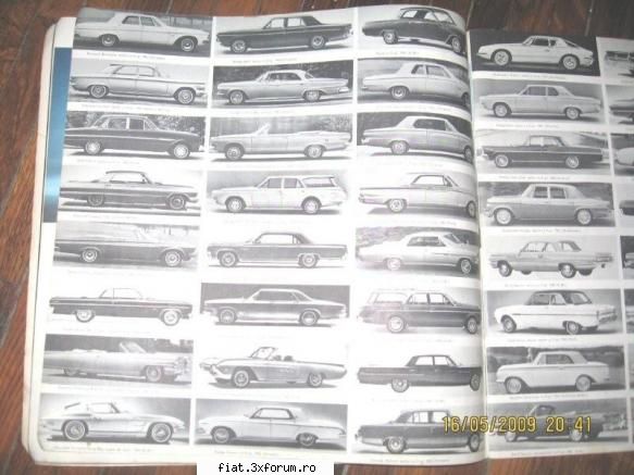 Din cutia cu brosuri - a doua imagine, gama automobilelor americane din - Classic corner