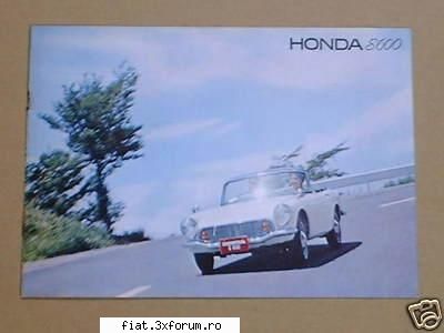 Din cutia cu brosuri - Unul din prospectele japoneze ale modelului S600 - Classic corner