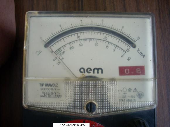 Diverse electro - Adaug un aparat de masura made in Romania , AEM - Anunturi