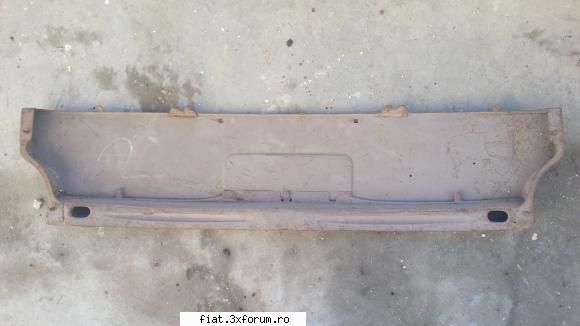 Element spate compartiment motor NOU - Usoare urme de rugina(superficial),nevopsit - Club Fiat 850