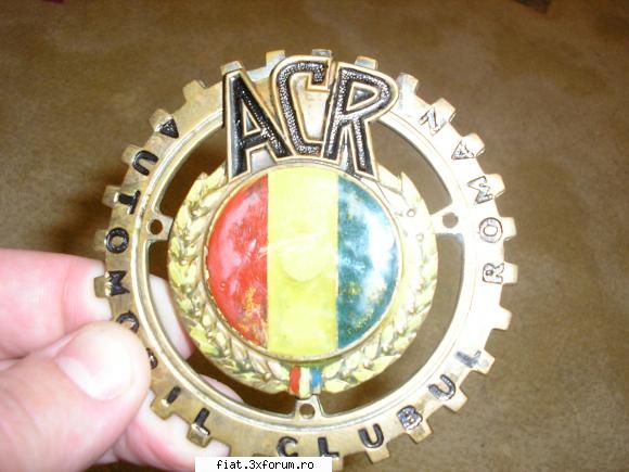 Emblema ACR - Salutare. Am de vanzare o emblema ACR, dar care - Bursa