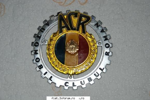Emblema ACR - Stare impecabila Pret 100 lei - Bursa