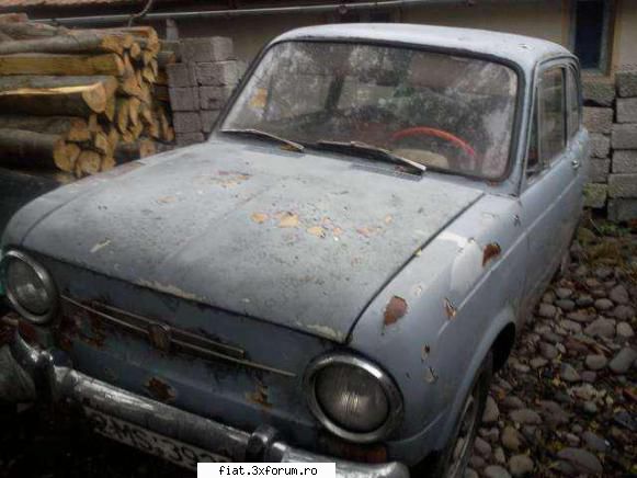 FIATU meu - Salut baieti, sunt posesor de 850 (nume de cod - Club Fiat 850