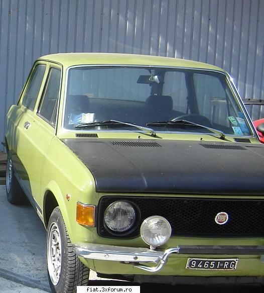 FIAT 128 RALLY-reconstruit ca masina istorica de competitie - Totul a inceput cu aducerea ei - Masina mea...