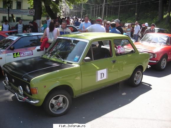 FIAT 128 RALLY-reconstruit ca masina istorica de competitie - prima cursa s-a terminat cu - Masina mea...