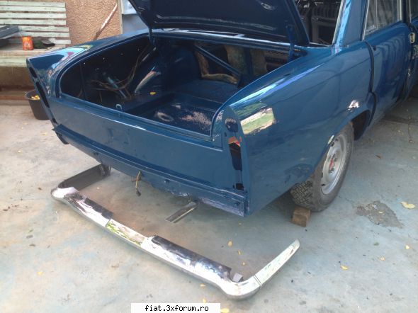 FIAT 1800B an 1967 - Pregatire montaj bara - Club Fiat 1800