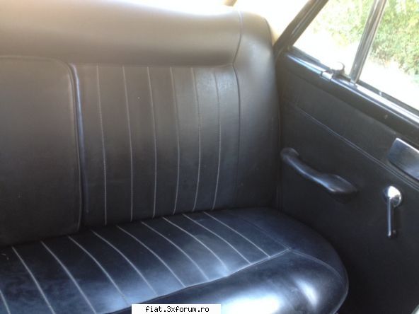 FIAT 1800B an 1967 - interior negru, original in totalitate - nimic - Club Fiat 1800