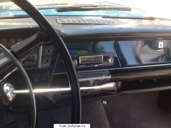 FIAT 1800B an 1967 - radio original al masinii - Club Fiat 1800