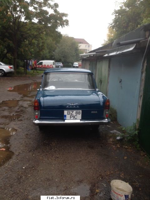 FIAT 1800B an 1967 - si o poza cu spatele - Club Fiat 1800