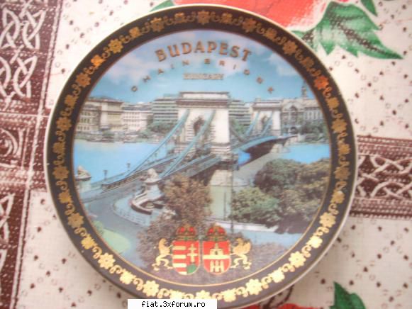 Farfurioara decorativa Budapest - Stare ireprosabila, deosebit de bine creata - Anunturi