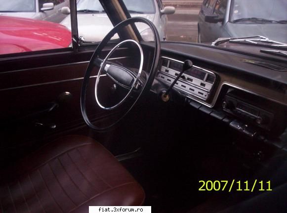 Fiat-ist din nou - Poze noi: interiorul - Club Fiat 1300&1500