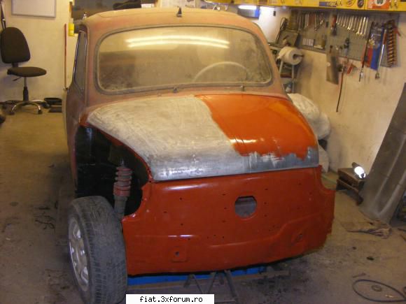 Fiat 1000 TC replica - Pozele sunt facute ieri findca am lucrat 2 zile - Club Fiat 500 & 600