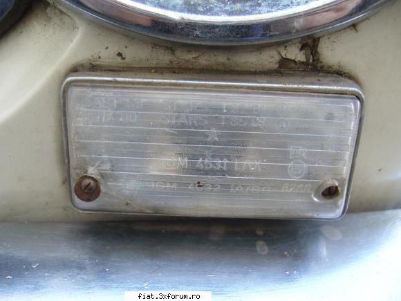 Fiat 124 - Multumesc! Eu stau tot in Drumul Taberei. Am - Masina mea