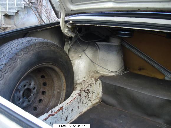 Fiat 124 - Exista in portbagaj o diferenta vizibila fata de - Masina mea