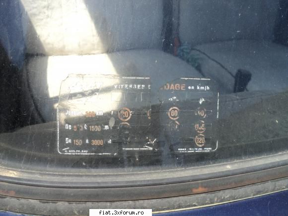 Fiat 124 stare de functionare si cu putini km - embleme - semn ca masina are f putini km, dar - Bursa