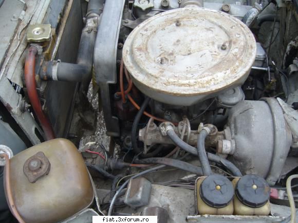 Fiat 125 S / 1970 - Servo frana si pompa de frana dublu circuit - Masina mea