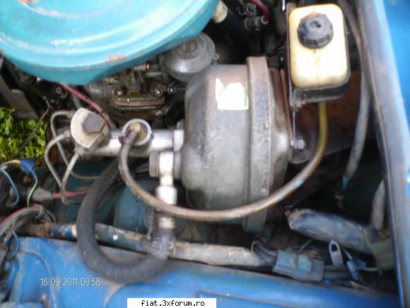 Fiat 125 vs Fiat 125S - servofrana cu frana simplu circuit la 125 - Masina mea