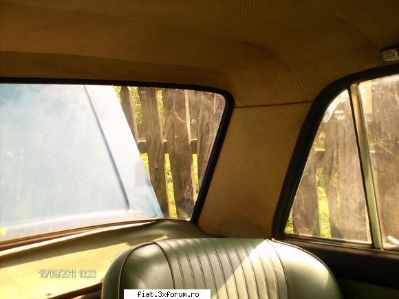 Fiat 125 vs Fiat 125S - La 125 stalpii interiori spate - Masina mea
