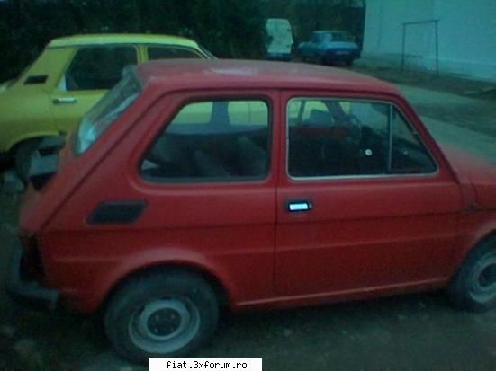Fiat 126 - Am fost acasa shi am adus cateva poze cu masina - Masina mea...