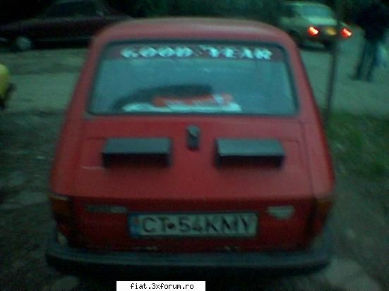 Fiat 126 - Alta...din spate - Masina mea...