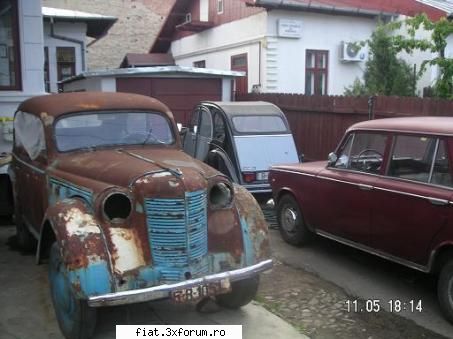 Fiat 1300 - 2. curtea: un 2Cv, si inca o masina - Club Fiat 1300&1500