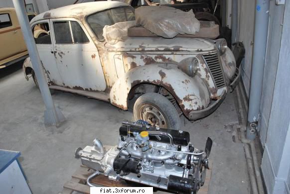 Fiat ) - Fiat ), proiect de restaurare, motor+cutie - Bursa