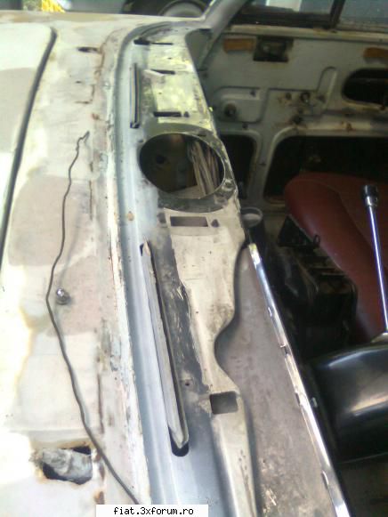 Fiat 1800B 1967 - inca o poza asupra zonei unde s-a intervenit doar - Club Fiat 1800