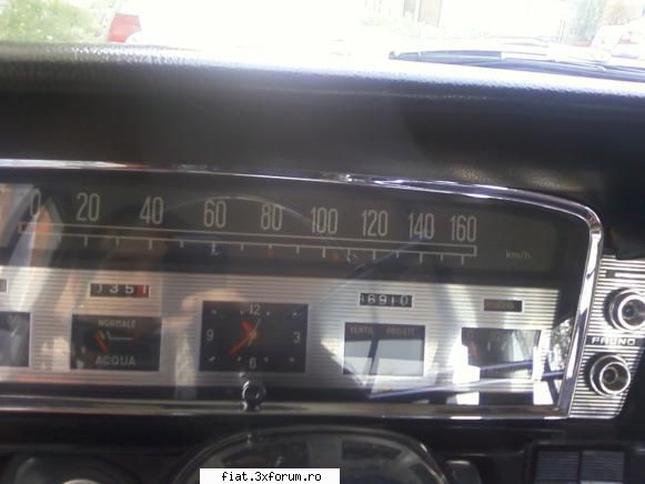 Fiat 1800B 1967 - sa trec si pe la interior ceasul de bord - Club Fiat 1800