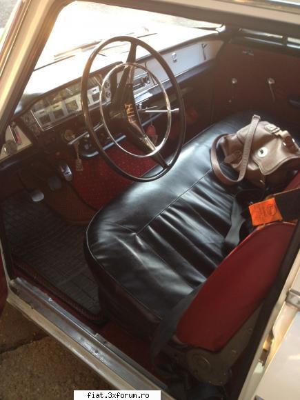 Fiat 1800B 1967 - Am montat sezutul de la bancheta Fiat-ului 1800 - Club Fiat 1800