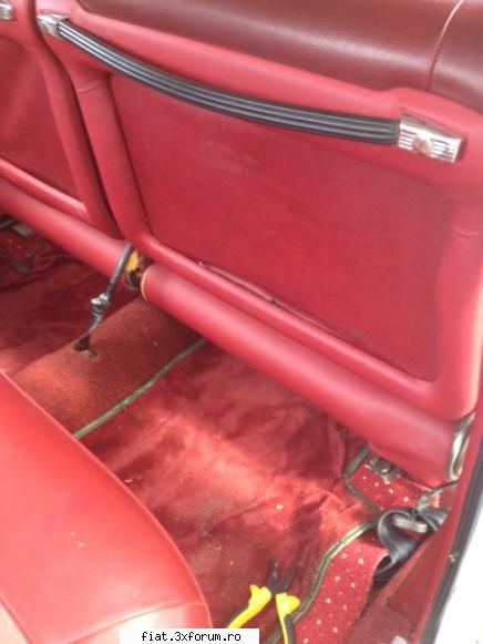 Fiat 1800B 1967 - idei pt a confectiona plasa de "pescar" din spate? - Club Fiat 1800