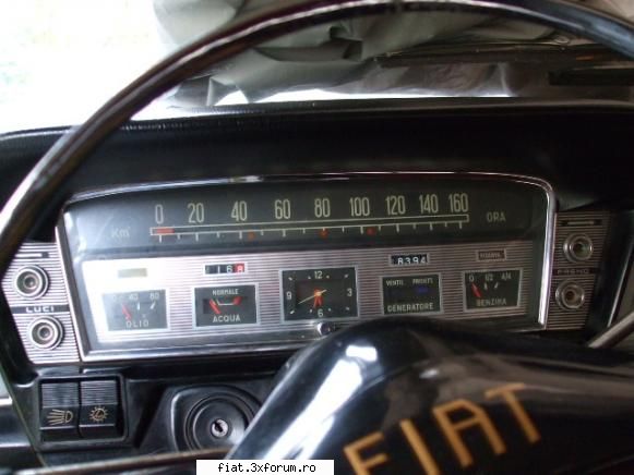 Fiat 1800 B - si una cu bordul - Club Fiat 1800