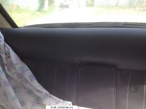 Fiat 1800 alb - 1967 - bancheta spare reconditionata desigur, am pastrat - Club Fiat 1800