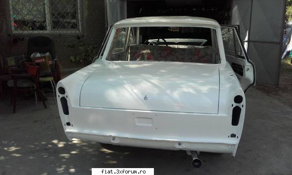 Fiat 1800 alb - 1967 - nu am reparat eu bancheta, ci la mester - Club Fiat 1800