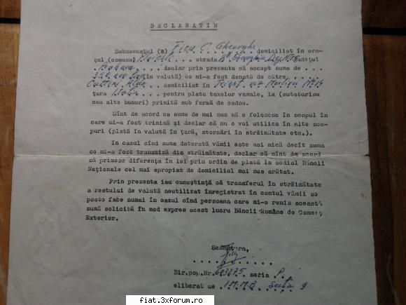 Fiat 2300, an 1962 - Ne-a aminti despre o bancă, care acum nu mai - Club Fiat 1800