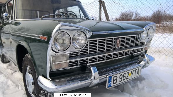Fiat 2300, an 1962 - Iarna pe uliță... Fără - Club Fiat 1800