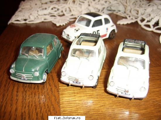 macar am un 500 de am trei, in realitate doar doua fiat 500