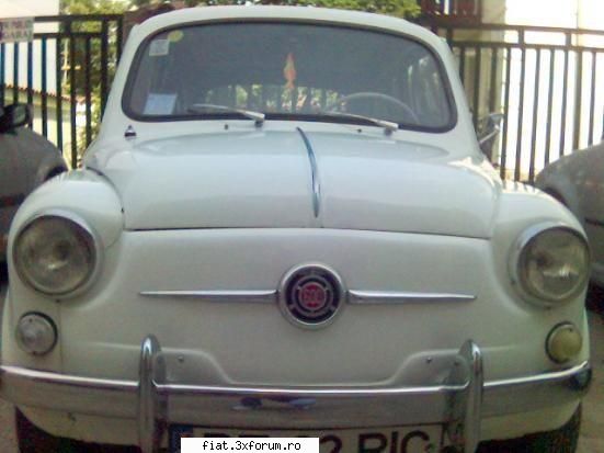 Fiat 600D 1965 - Pozele sunt mai vechi facute cu un telefon - Club Fiat 500 & 600