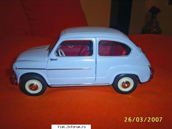 ultima fiat 600 d - 1965 amatoru's
